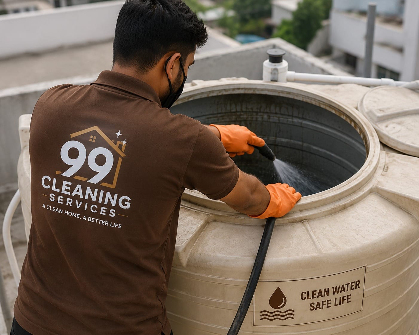 Water Tank Cleaning